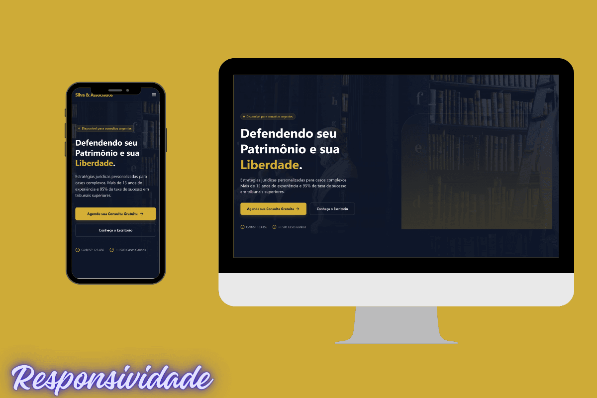 Preview do projeto Advocacia Premium