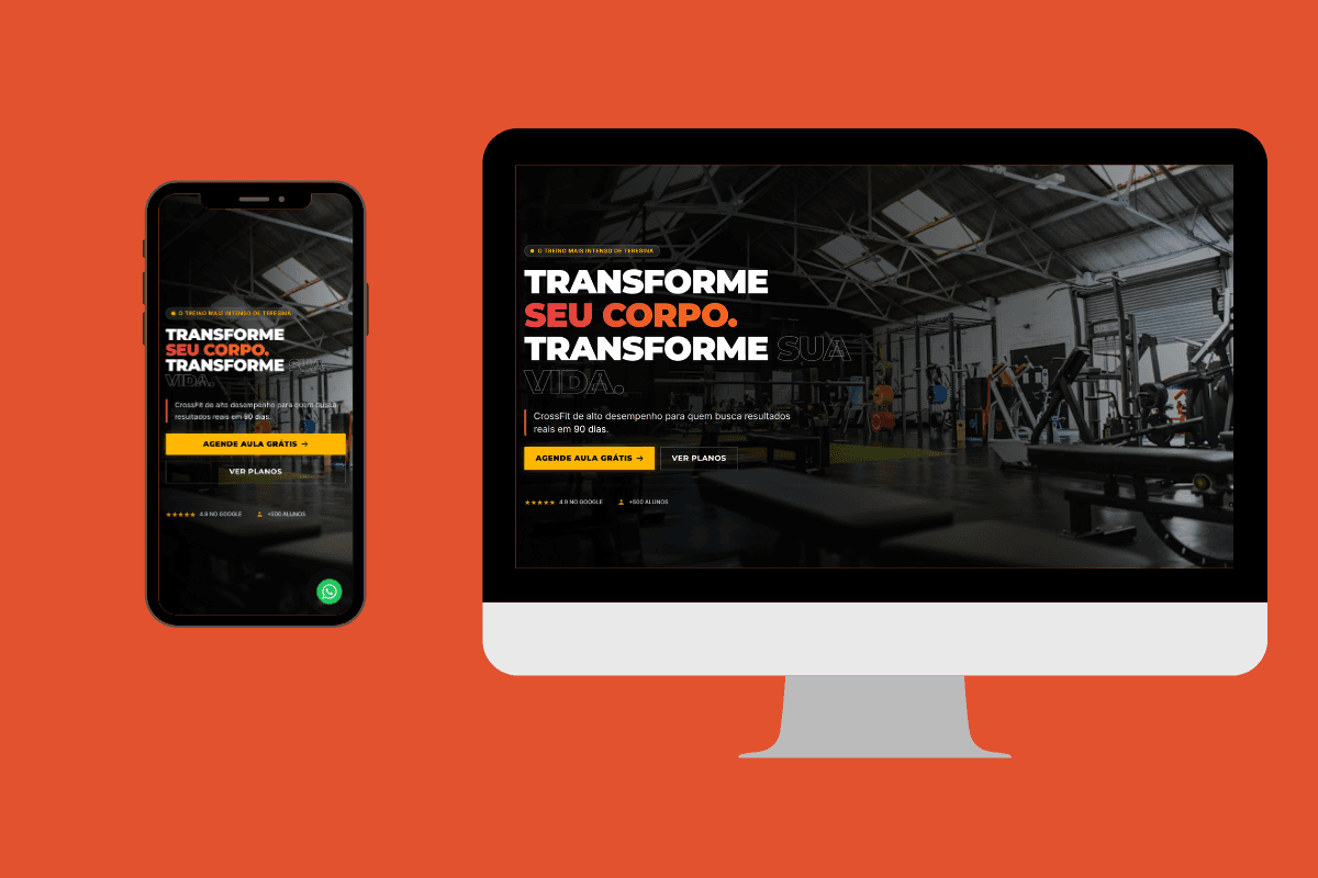 Preview do projeto FitPower CrossFit