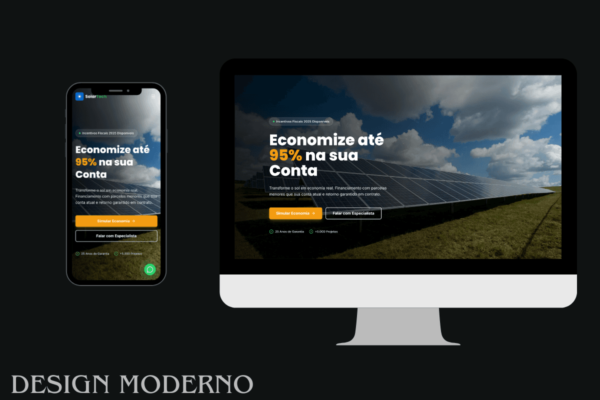 Preview do projeto Solar Premium